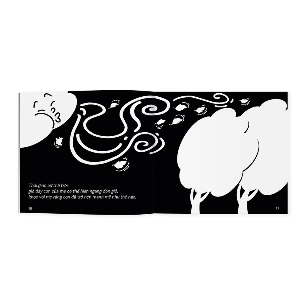 [Pre-order] Ehon kích thích thị giác - Cảm Ơn Con - Dành cho trẻ 0-18 tháng tuổi