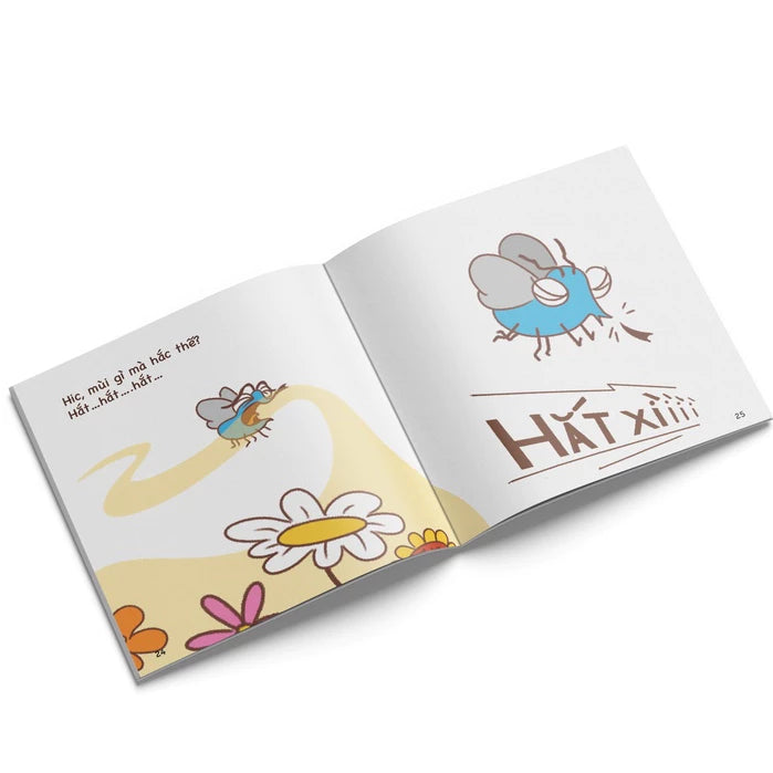 [Pre-order] Combo 3Q Ehon Thật Bất Ngờ: Hắt Xì, Cạp Cạp, Tách Tách (Dành cho trẻ từ 0 - 2 tuổi)