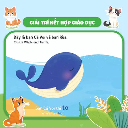 [Pre-order] Ehon 8Q Hỏi Đáp Cùng Bé - Song Ngữ Anh Việt (0-3 Tuổi)