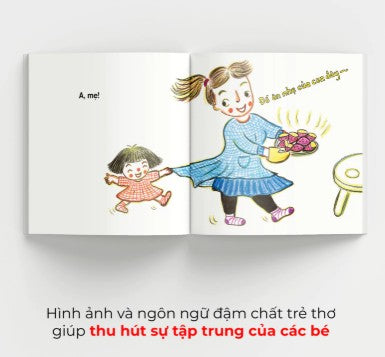 Truyện Ehon bé 1-2-3 tuổi - Kéo, kéo