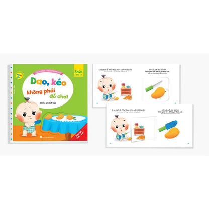 [Pre-order] Bộ 10Q Ehon Tương Tác Lật Mở – Kỹ Năng An Toàn Cho Bé (Song Ngữ Việt – Anh)