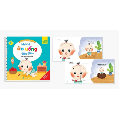 [Pre-order] Bộ 10Q Ehon Tương Tác Lật Mở – Kỹ Năng An Toàn Cho Bé (Song Ngữ Việt – Anh)