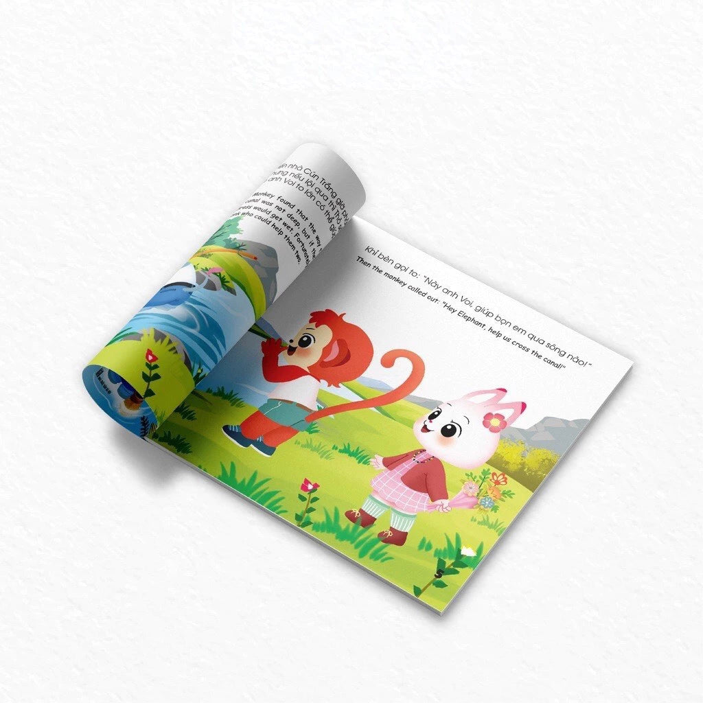 Combo 10Q Ehon Kỹ Năng Sống - Ươm Mầm Tính Cách Tốt Cho Bé (Song ngữ Việt Anh)