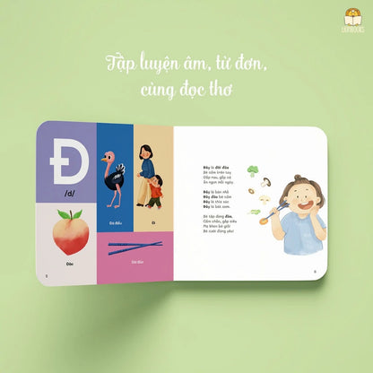 [Pre-order] Combo 3Q Em Bé Bi Bô (Dành cho bé Bật âm, Tập nói, Bi bô bập bẹ)