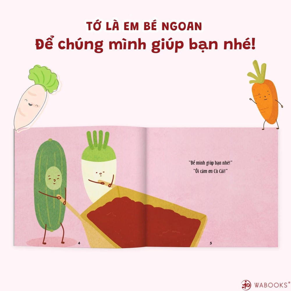 Ehon 4Q Tớ Là Em Bé Ngoan - Phát triển ngôn ngữ cho bé từ 2 tuổi