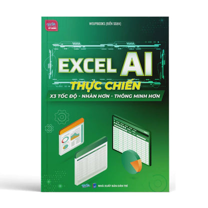 [Pre-order] Excel AI thực chiến X3 tốc độ - Nhàn hơn - Thông minh hơn