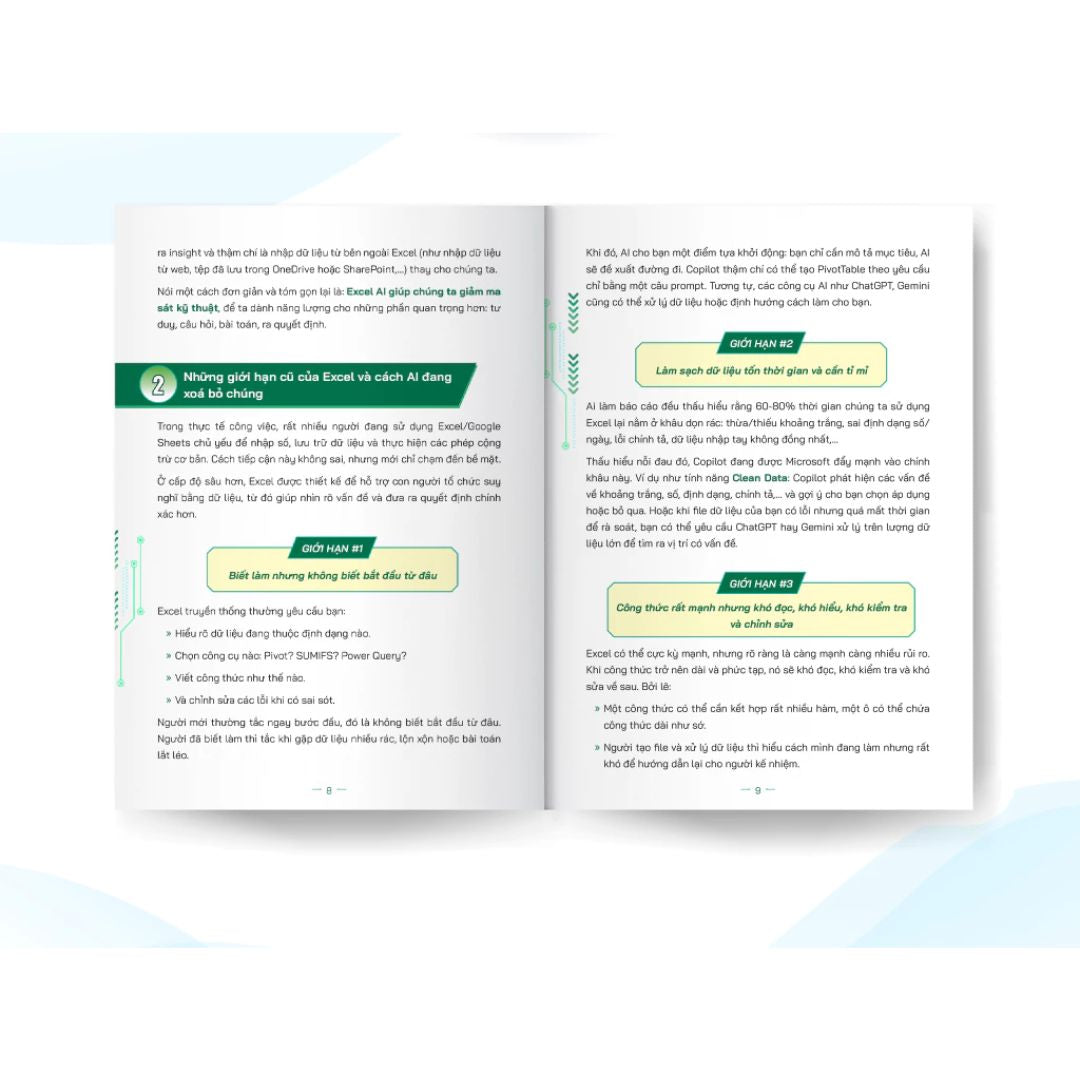 [Pre-order] Excel AI thực chiến X3 tốc độ - Nhàn hơn - Thông minh hơn