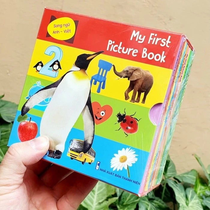 [Pre-order] My First Picture Book - Thư viện hình ảnh đầu tiên cho bé (Song Ngữ Việt Anh  - Bộ 10 Cuốn)