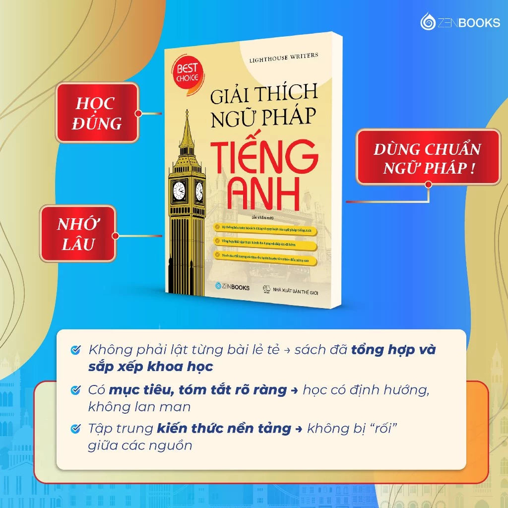 Giải Thích Ngữ Pháp Tiếng Anh (Phiên Bản Mới Nhất 2025)