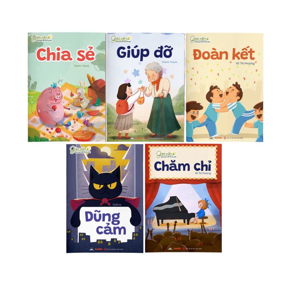 [Pre-order] Combo 5 Cuốn: Gieo Mầm Thói Quen Tốt Cho Bé Yêu