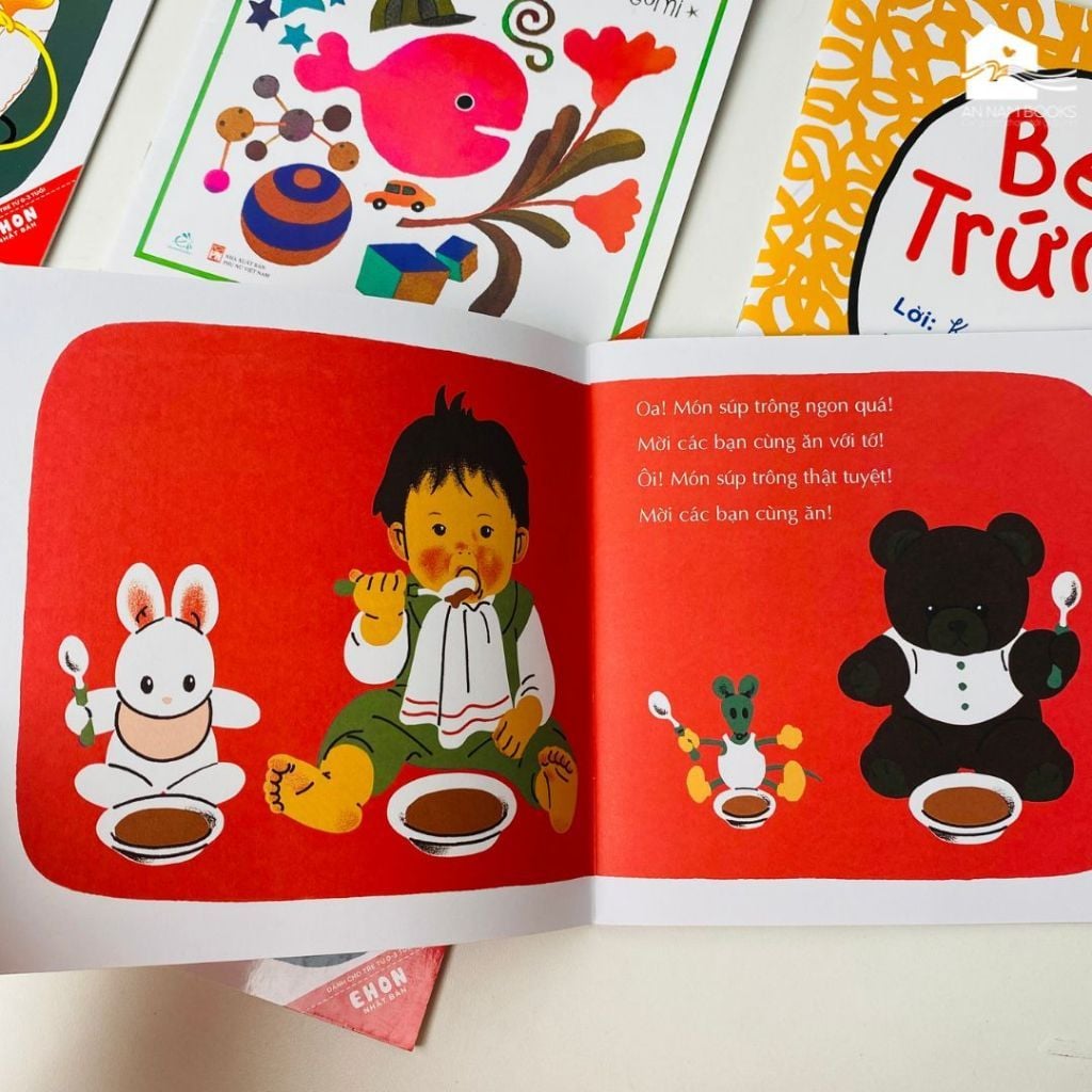 [Pre-order] Bộ 6 Cuốn Ehon Nhật Bản Giờ Chơi Của Bé (0-3 Tuổi)