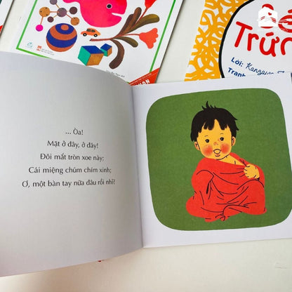 [Pre-order] Bộ 6 Cuốn Ehon Nhật Bản Giờ Chơi Của Bé (0-3 Tuổi)