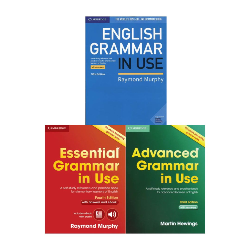 [Pre-order] Cambridge English Grammar In Use (Bộ 3 Cuốn)
