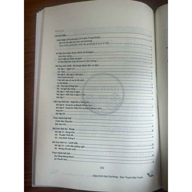 [Pre-order] Giáo Trình Guzheng Cơ Bản, Dễ Hiểu Cho Người Mới Bắt Đầu
