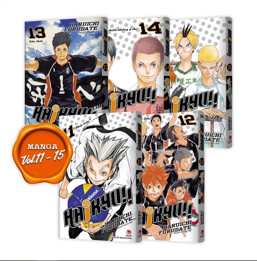 [Pre-order] Premium Boxset Haikyu!! (Tập 1-15)