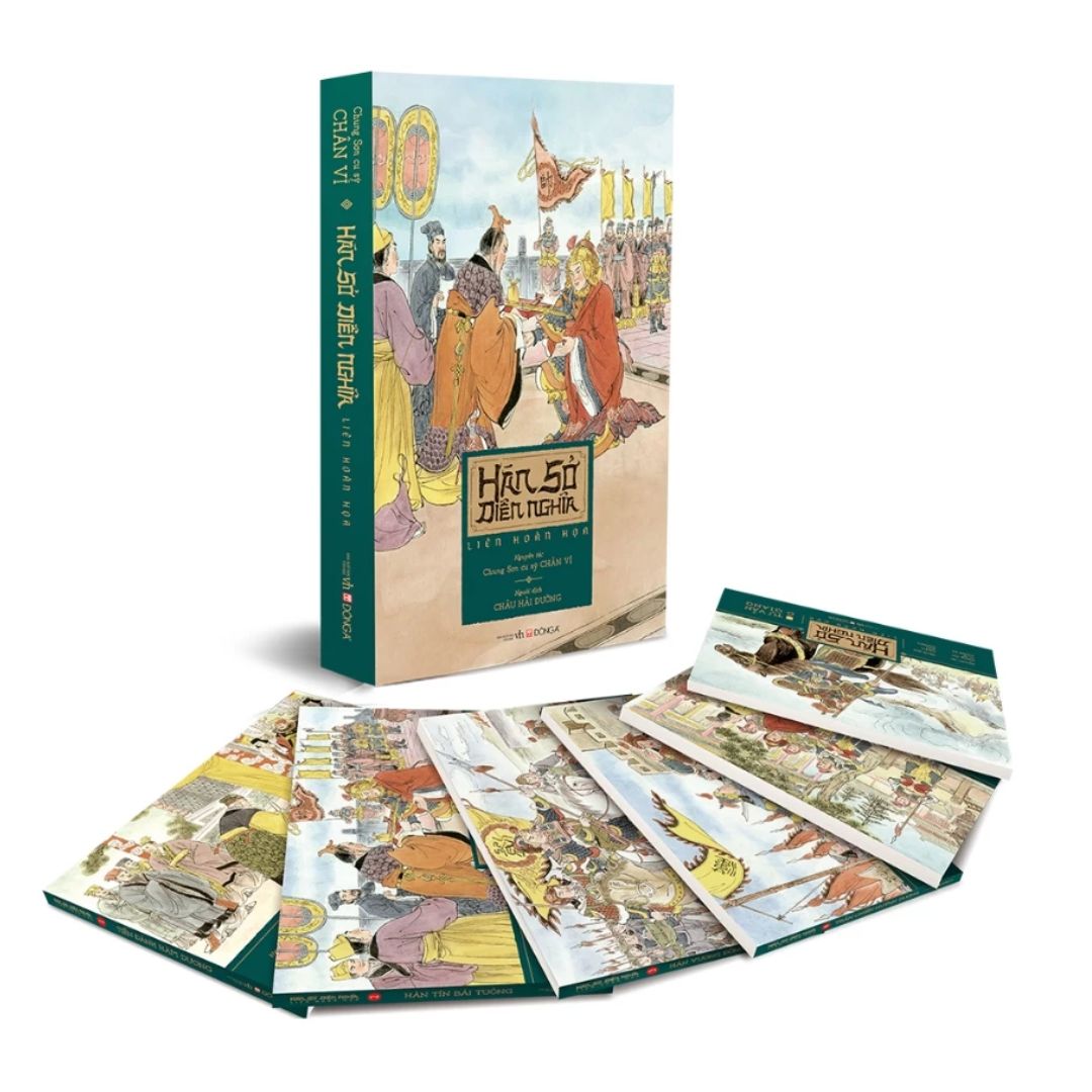 [Pre-order] Hán Sở Diễn Nghĩa Liên Hoàn Họa (6 cuốn)