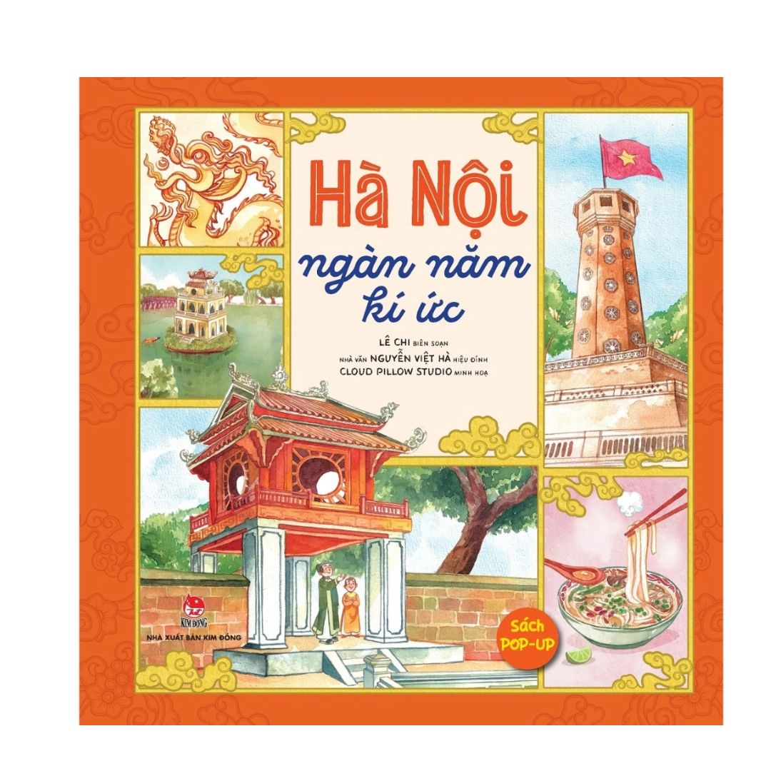[Pre-order] Hà Nội Ngàn Năm Kí Ức (Sách Pop Up 3D - Bìa Cứng)