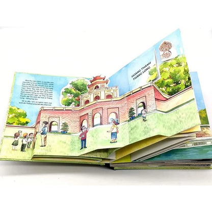 [Pre-order] Hà Nội Ngàn Năm Kí Ức (Sách Pop Up 3D - Bìa Cứng)
