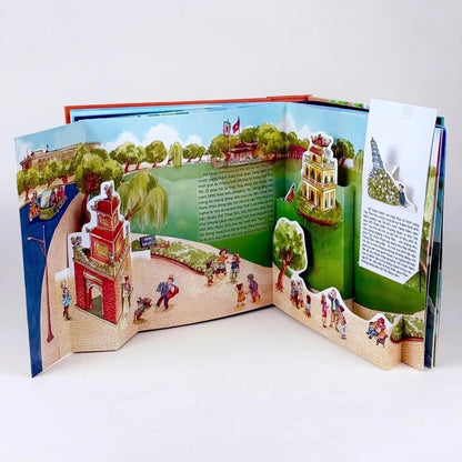 [Pre-order] Hà Nội Ngàn Năm Kí Ức (Sách Pop Up 3D - Bìa Cứng)