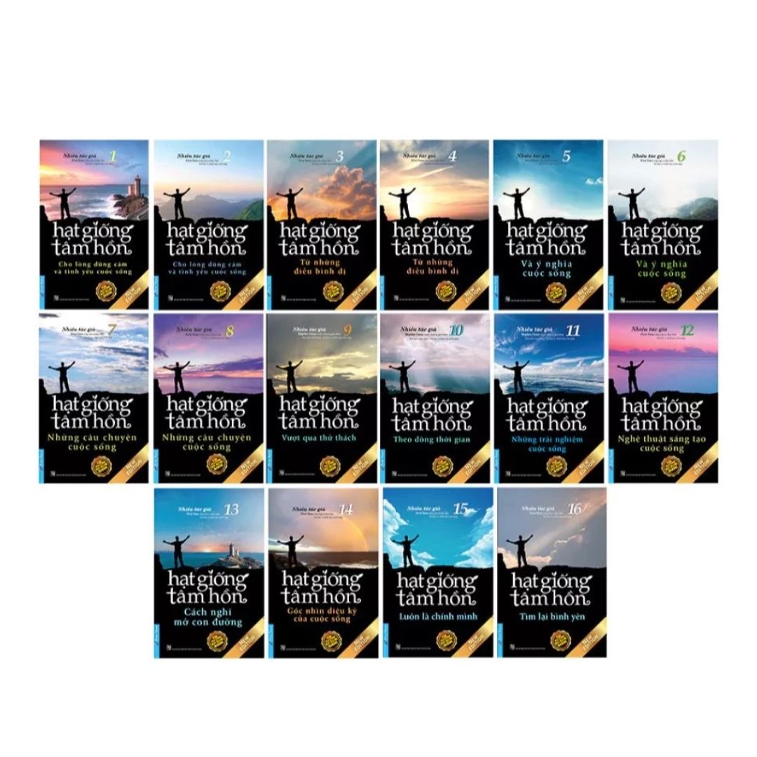 [Pre-order] Trọn Bộ Hạt Giống Tâm Hồn 16 Cuốn