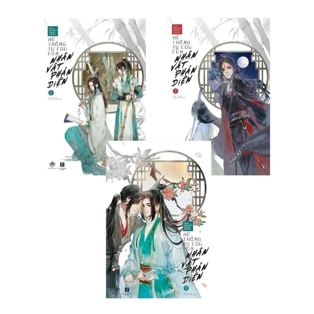 [Pre-order] Hệ Thống Tự Cứu Của Nhân Vật Phản Diện (Đam mỹ | Trọn Bộ 3 Tập)