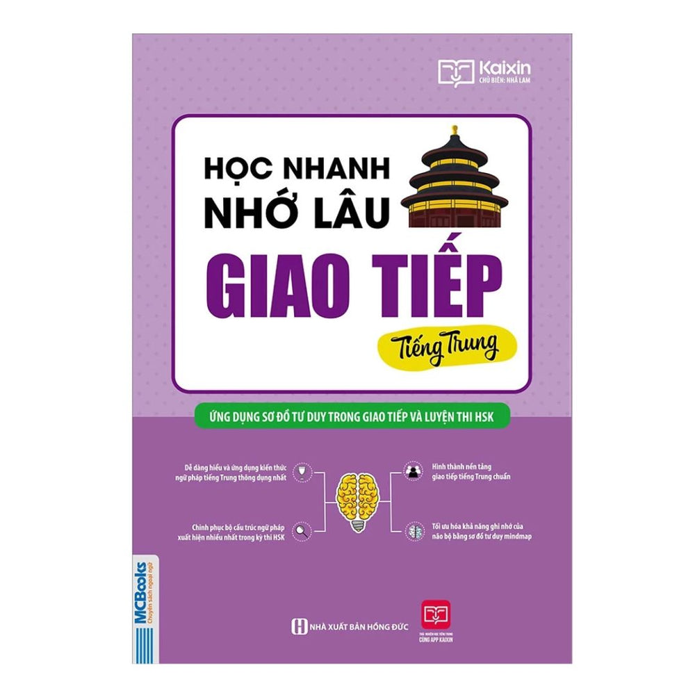 [Pre-order] Học Nhanh Nhớ Lâu Giao Tiếp Tiếng Trung