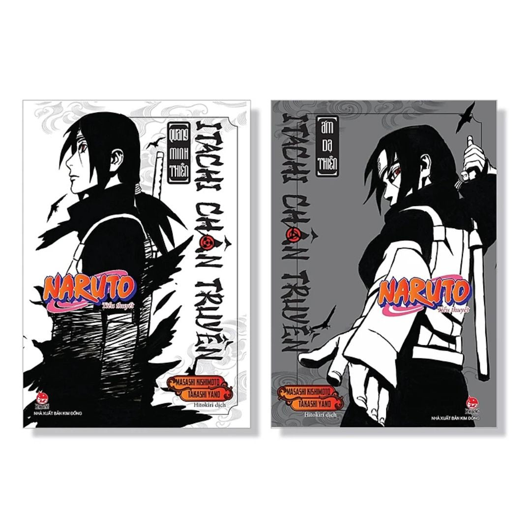 [Pre-order] Combo Tiểu Thuyết Naruto: Itachi Chân Truyền (Quang Minh Thiên & Ám Dạ Thiên)