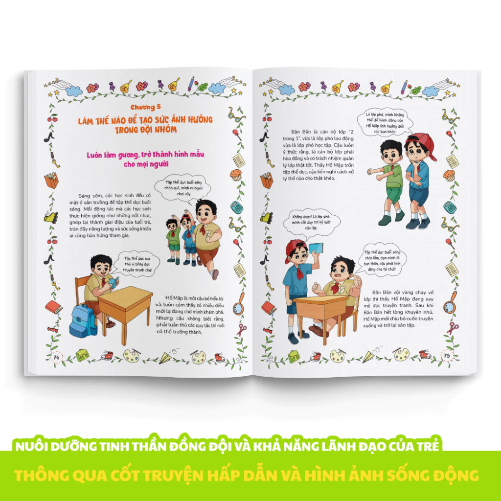 [Pre-order] Khơi Dậy Khả Năng Lãnh Đạo Cho Trẻ - Bồi Dưỡng Khả Năng Diễn Đạt Và Giao Tiếp