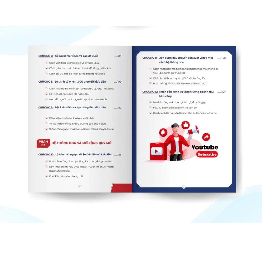 [Pre-order] Combo: Kiếm Tiền Từ Youtube + Công cụ AI Sản Xuất Content x3 hiệu suất