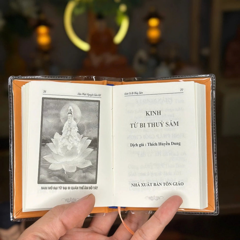 Bộ 5 Sách Kinh Mini Bỏ Túi (Địa Tạng, Sám Hối, Dược Sư, A Di Đà, Pháp Cú)
