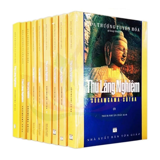 [Pre-order] Kinh Thủ Lăng Nghiêm Giảng Giải (Trọn Bộ 10 Tập)