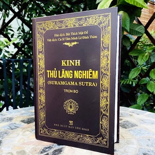 [Pre-order] Kinh Thủ Lăng Nghiêm Trọn Bộ (Bìa Cứng)