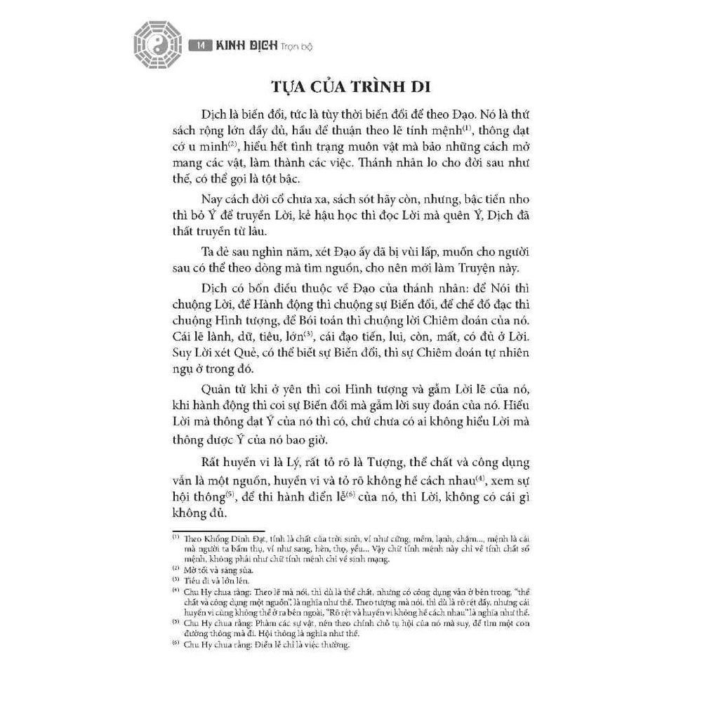 Phong Thủy Kinh Dịch: Kinh Dịch Trọn Bộ - Ngô Tất Tố (Bìa cứng)