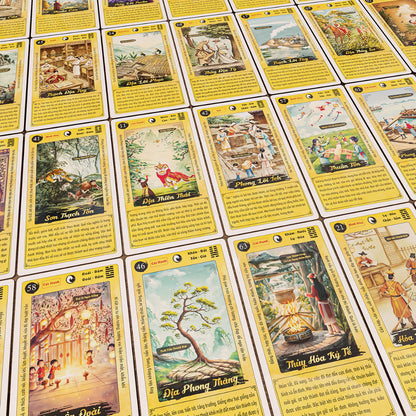 [Pre-order] Bộ Bài 64 Quẻ Kinh Dịch - Chiêm Nghiệm Thiên Cơ