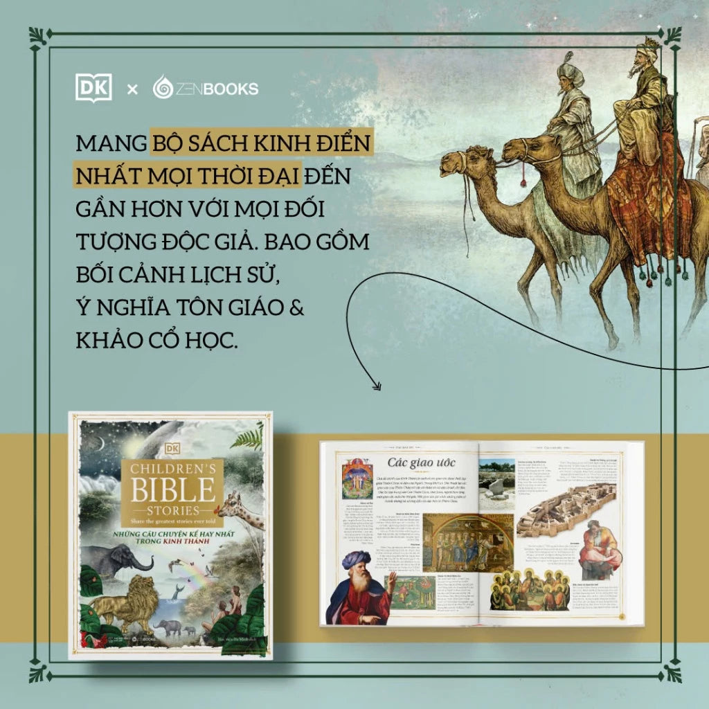 [Pre-order] Những Câu Chuyện Kể Hay Nhất Trong Kinh Thánh - Children's Bible Stories