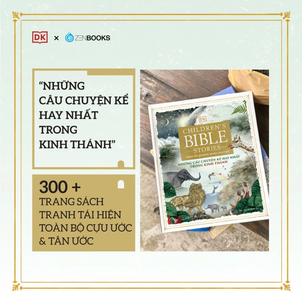 [Pre-order] Những Câu Chuyện Kể Hay Nhất Trong Kinh Thánh - Children's Bible Stories