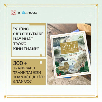 [Pre-order] Những Câu Chuyện Kể Hay Nhất Trong Kinh Thánh - Children's Bible Stories