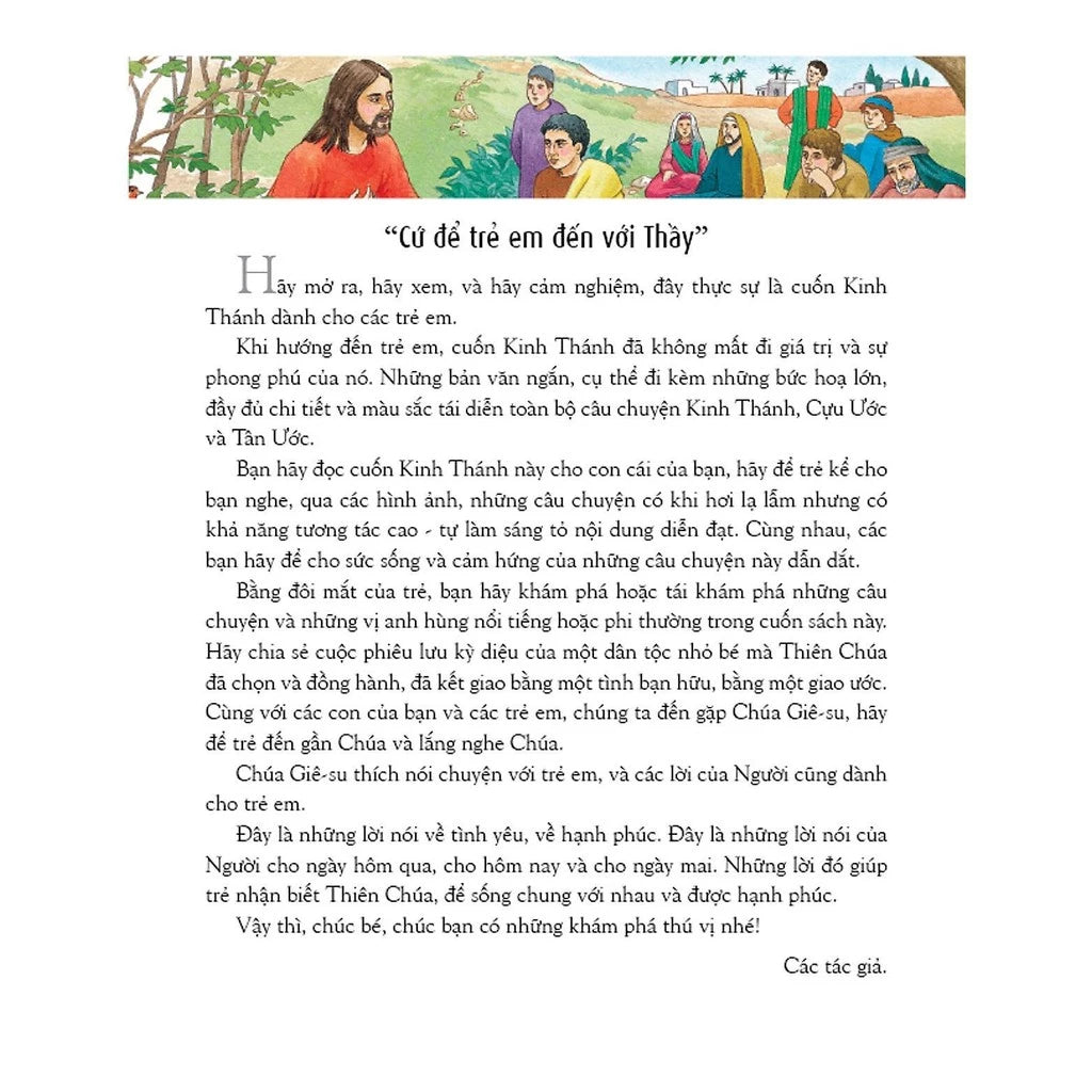 [Pre-order] Kinh Thánh Cho Thiếu Nhi (Cựu Ước và Tân Ước)