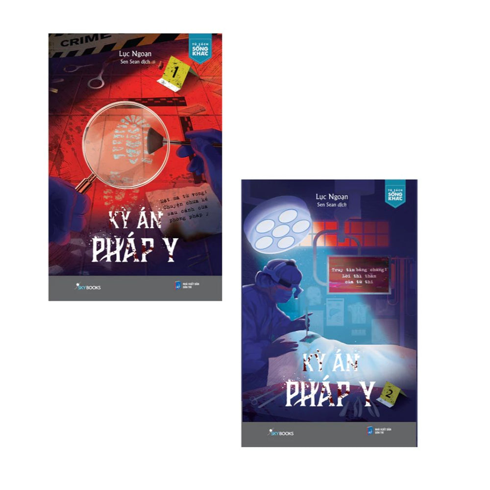 [Pre-order] Kỳ Án Pháp Y (Combo & Lẻ)