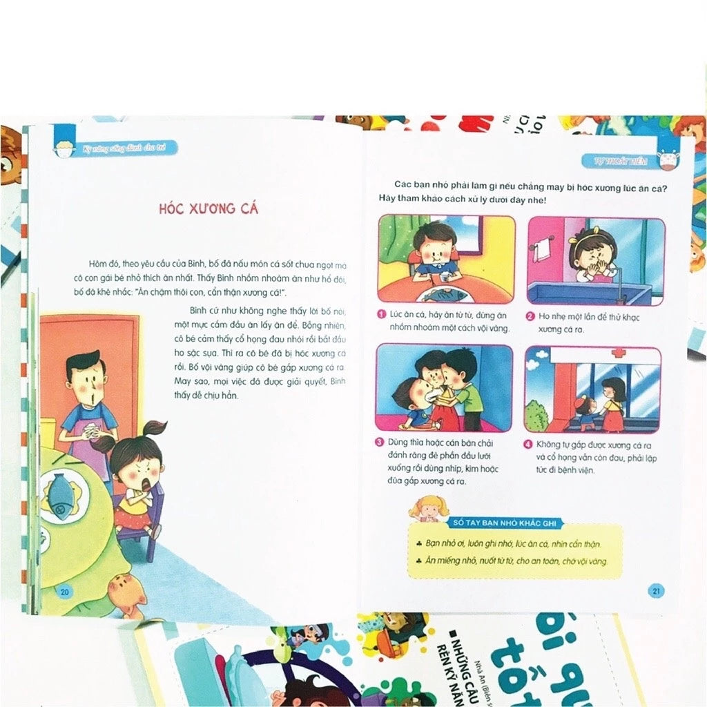 [Pre-order] Bộ 4 Cuốn Rèn Luyện Kỹ Năng Sống Dành Cho Trẻ: Giỏi Giao Tiếp, Thói Quen Tốt, Tự Thoát Hiểm, Tự Bảo Vệ Mình