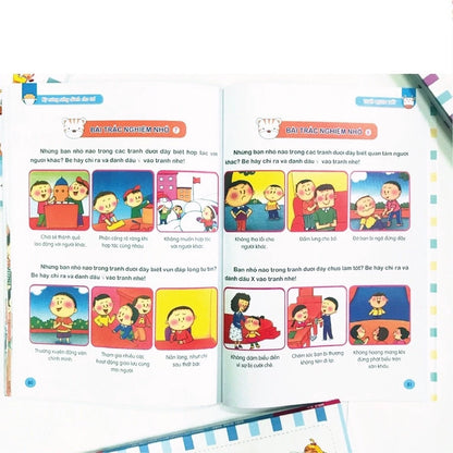 [Pre-order] Bộ 4 Cuốn Rèn Luyện Kỹ Năng Sống Dành Cho Trẻ: Giỏi Giao Tiếp, Thói Quen Tốt, Tự Thoát Hiểm, Tự Bảo Vệ Mình