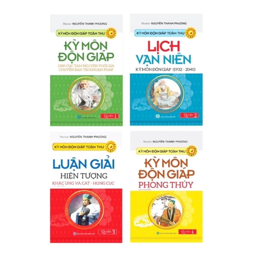[Pre-order] Kỳ Môn Độn Giáp Toàn Thư (Bộ 4 Cuốn & Lẻ)