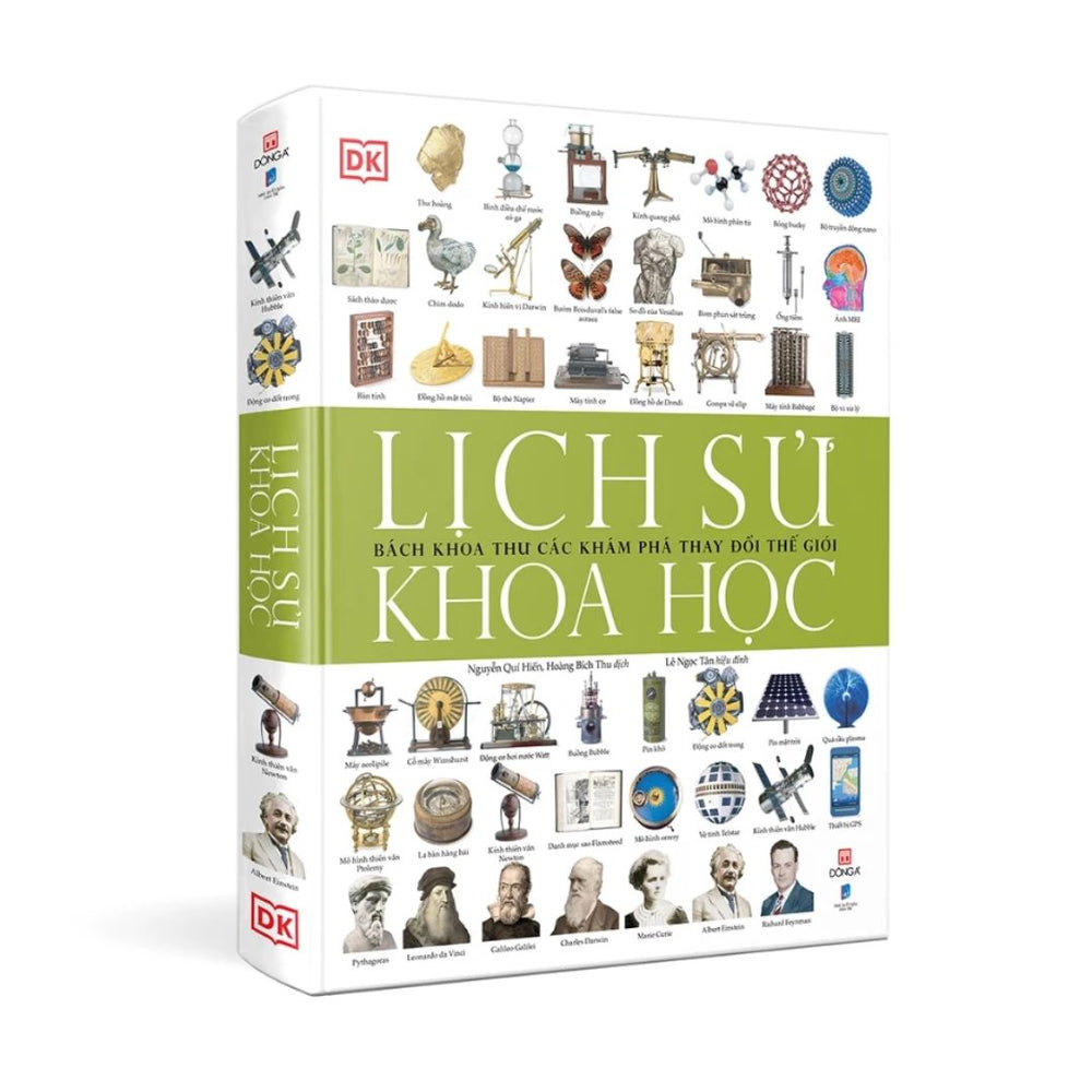[Pre-order] Lịch Sử Khoa Học - Bách khoa thư các khám phá thay đổi thế giới