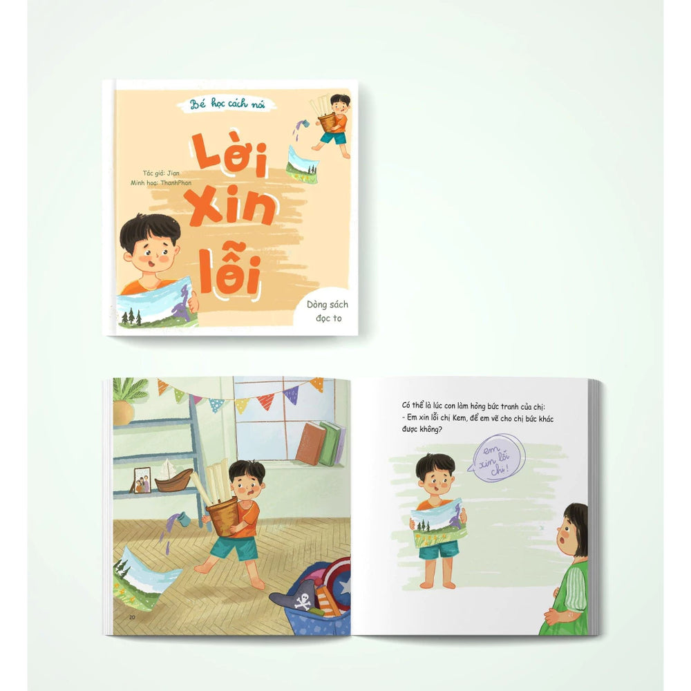 Combo 7 Cuốn Bé Học Cách Nói (Cùng con hoàn thiện kỹ năng giao tiếp)