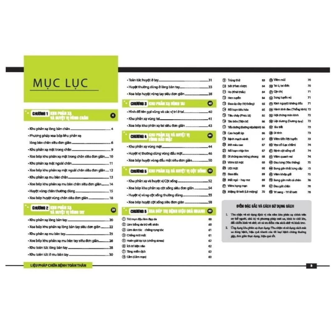 [Pre-order] Liệu pháp chữa bệnh toàn thân - Khu phản xạ