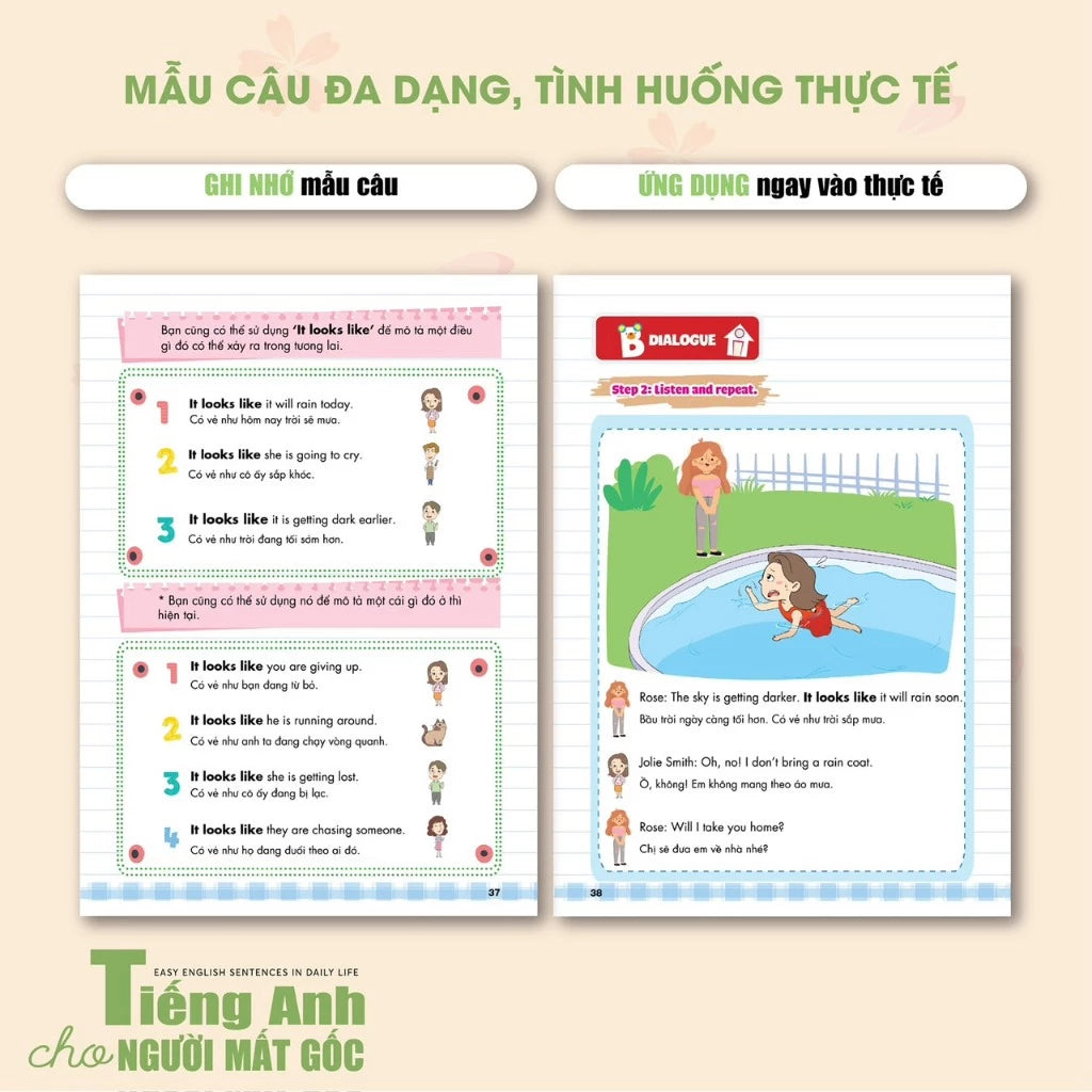 [Pre-order] Tiếng Anh Cho Người Mất Gốc - Luyện 1000 câu giao tiếp