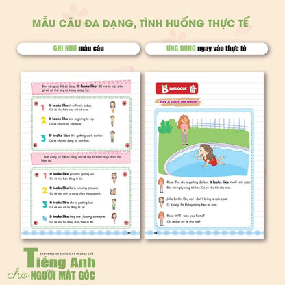 [Pre-order] Tiếng Anh Cho Người Mất Gốc - Luyện 1000 câu giao tiếp