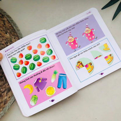 [Pre-order] Mẹ Hỏi Bé Trả Lời - Hỏi đáp rèn trí thông minh (Bộ 5 tập dành cho bé từ 1 đến 6)
