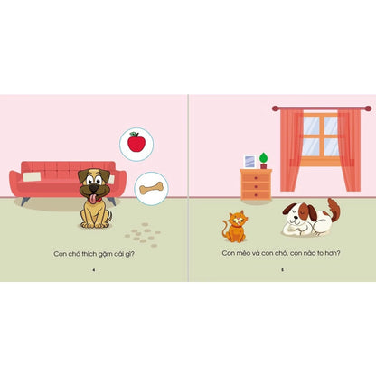 [Pre-order] Combo 3Q Phát Triển Ngôn Ngữ Mẹ Hỏi Bé Trả Lời (0-3 tuổi)