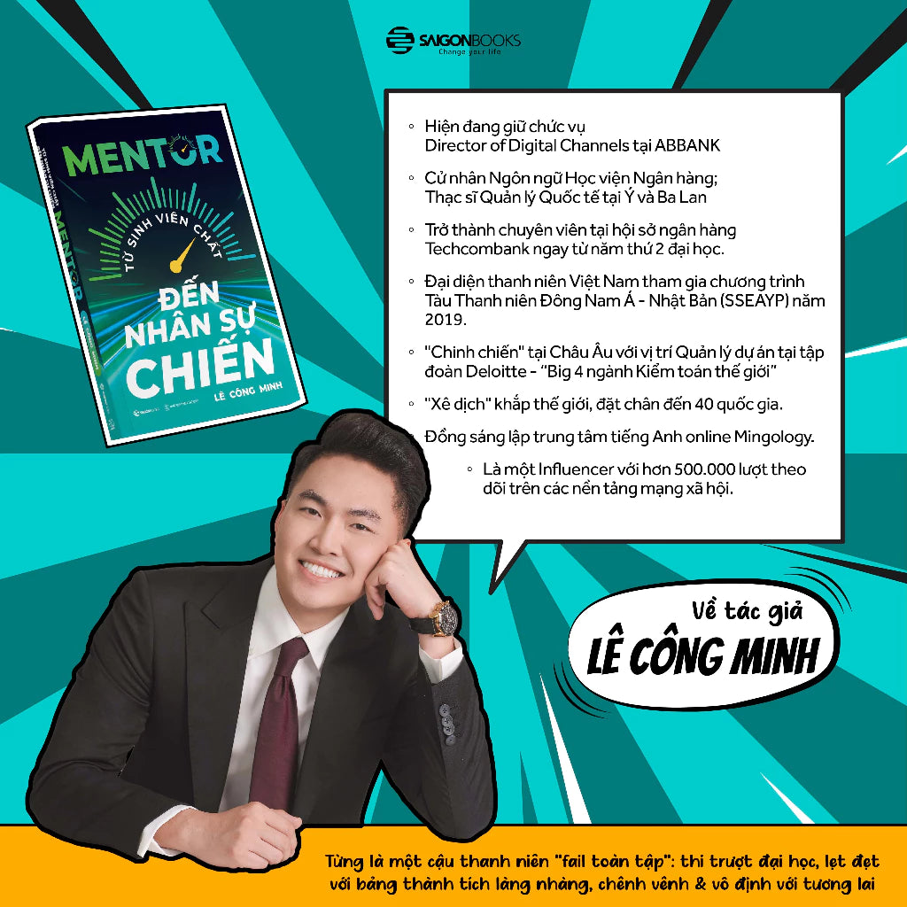 [Pre-order] Mentor - Từ Sinh Viên Chất Đến Nhân Sự Chiến